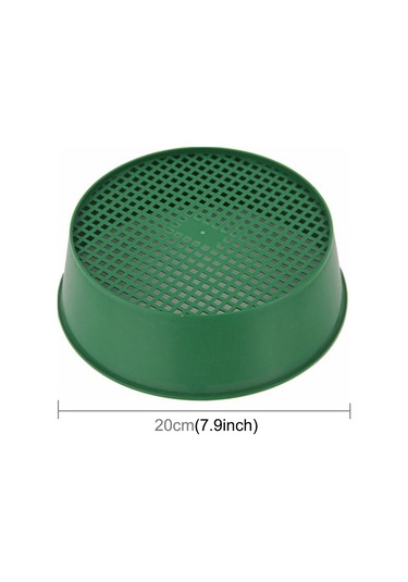 Sones Plastik Ağ Elek Toprak Eleği Pe Plastik Ağ Bardak Bahçe Aletleri Bahçe Malzemeleri, Elek Çapı: 3 X 3,5 Mm