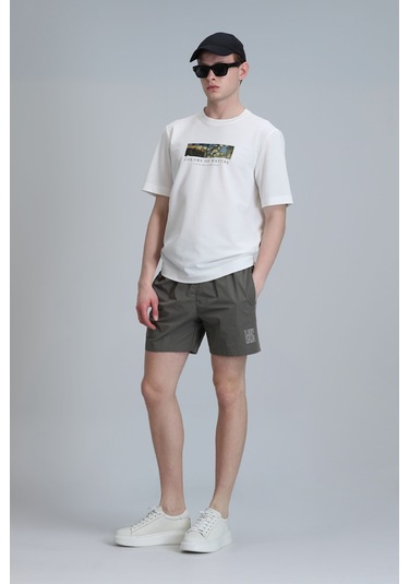 Lufian Aldor Erkek Deniz Şortu Haki Haki 111220101100630 Haki