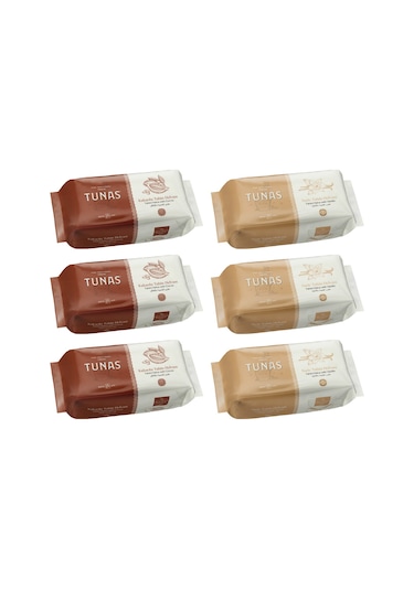 Tunas Kakaolu Ve Sade Tahin Helvası 200 Gr 6 Lı Karma Paket