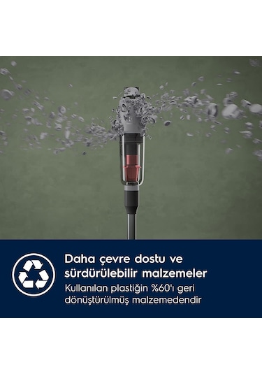 Electrolux EP71AB14UG Ultimate 700 Cordless Cleaner 14.4 V Dikey Şarjlı Süpürge