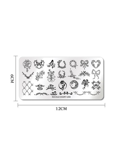 Nicole Diary Metal Stampa Tabakası 299 56510