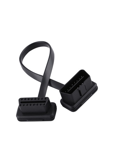 Konesam Obd2 16 Pin Ertelenme Kablosu 30cm - Erkek'den Dişiye, Araç Tanı Aletleri İçin Uzun Uzaklıkta Kullanım, Dayanıklı Abs Malzeme