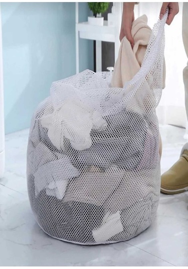 Battal Boy Çamaşır Ve Perde Yıkama Filesi 50x70 Cm Beyaz