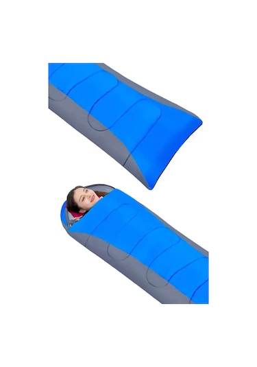 Efsane Kamp - Uyku Tulumu 2kg +5c To -10c - Mavi