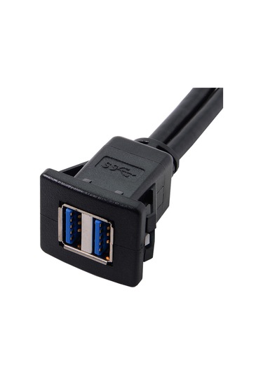 Cbtx Çift USB 3.0 Uzatma AUX Kablosu 1 Metre