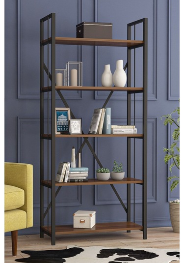 Wood House - Eftelya Kitaplık Ceviz