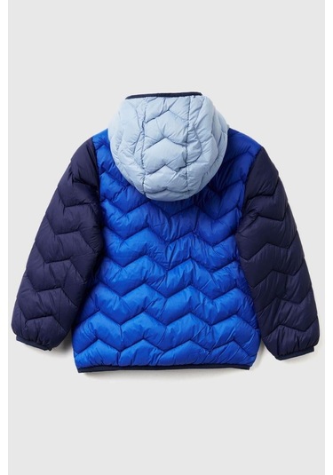 United Colors Of Benetton Erkek Bebek 2twdgn02v-25k Mevsimlik Mont Mavi-2111 Mavi