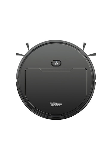 Dancemonkey Çok Fonksiyonlu Akıllı Süpürge Robot Elektrikli Süpürgesi Otomatik 3'ü Bir Arada Şarj Kuru Islak Süpürme Siyah Siyah