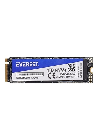 Es1000n 1tb 3d Nand Flash 2500mb/1800mb Pcıe Gen3 Nvme M.2 Ssd Solid State Drive