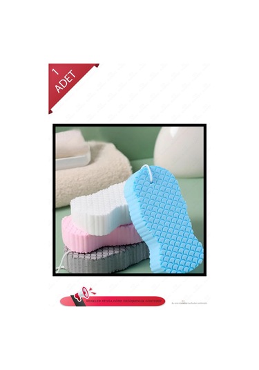 1 Adet Bebek Yıkama Süngeri, Yumuşak Doku Duş Süngeri, Banyo Süngeri