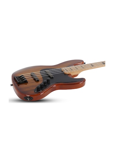 Schecter J-4 Exotic Telli Bas Gitar (Faded Vintage Sunburst)