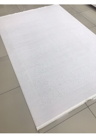 Merinos Halı Vista 76589 060 Serisi Triko Akrilik Salon Oturma Yatak Odası Halısı Krem