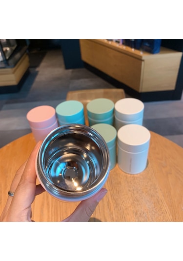 Paslanmaz Çelik Bardak-mavi 260ml