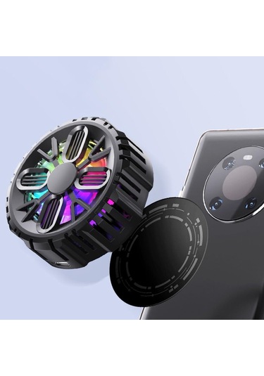 Manyetik Yarıiletken Tablet Soğutucu Soğutma Fanı Radyatörü İphone İpad Oyunları İçin Uygun