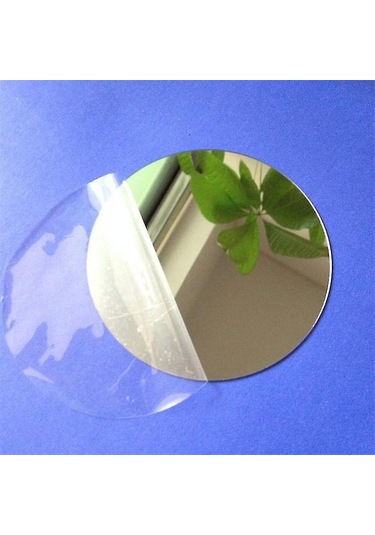 Altın Kalp Yapıştırıcı Akrilik Dekoratif Lens Levha Duvar Aynası Çıkartması Diğer