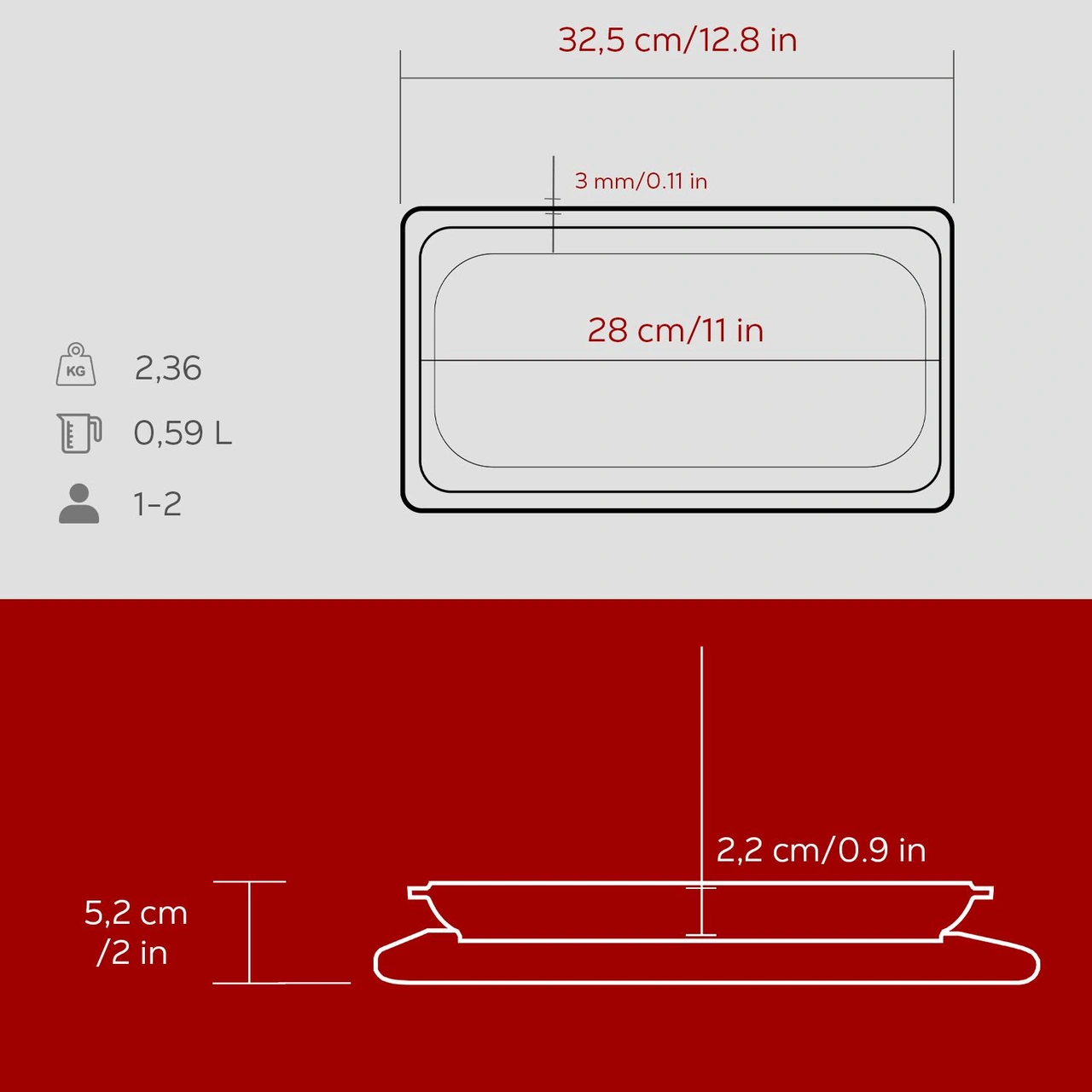 Lava Döküm Dikdörtgen Servis Tabağı Ve Kayın Servis Ahşabı. Ölçü 30x15cm. Bordo
