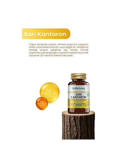 Sarı Kantaron 60 Kapsül - St. John's Wort