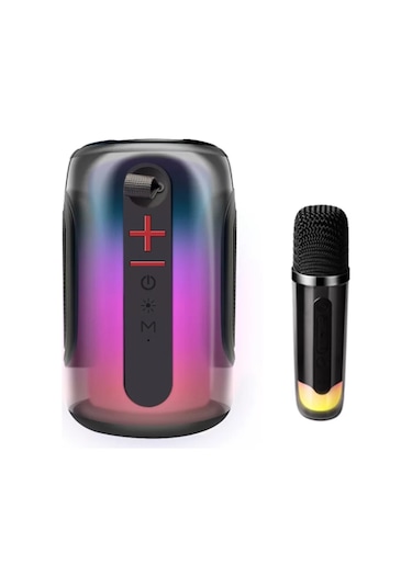 Newface Pluse 8 Rgb Kablosuz Hoparlör - Siyah