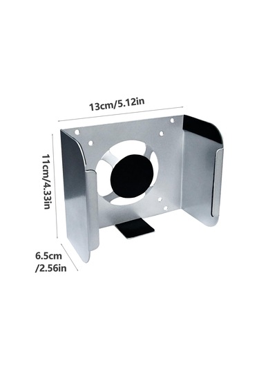 Metal Montaj Dayanıklılık Tutucu Küçük Masaüstü Bilgisayar Masa Montajının Altında Optimize Eden Ekran Alan Tasarrufu