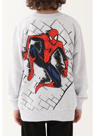 Spiderman Kar Melanj Erkek Çocuk Eşofman Takımı