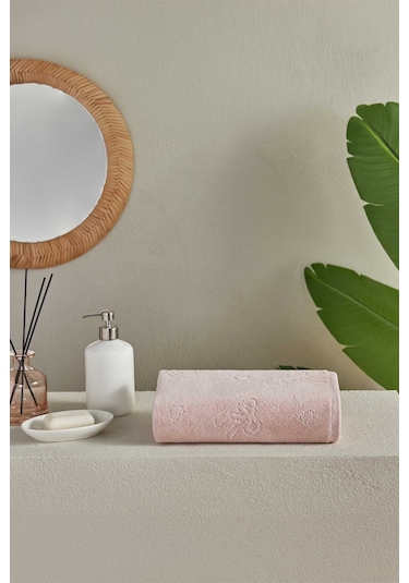 Özdilek Floretta Bow El Ve Yüz Havlusu 50x80 Cm Pembe