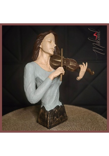 Müzisyen Heykeli Figür Dekoratif Obje Ve Biblo Masa Dekorasyon 2