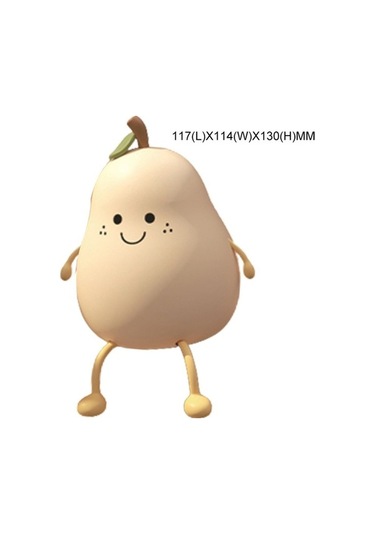 Dancemonkey 7 Renkli Değişim Armut Gece Lambası - Beyaz01 2 2