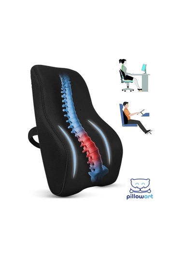 Visco Bel Yastığı Sırt Minderi Ofis Sırt Destek Yastığı