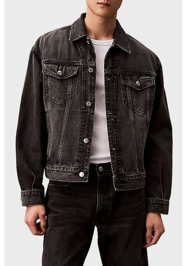Calvin Klein Erkek Kot Ceket Lv04rb796g Rdd Siyah Siyah Calvin Klein Erkek Kot Ceket Lv04rb796g Rdd Siyah Siyah