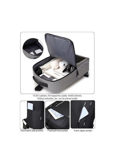 Createtech Erkek Büyük Laptop Çantası Evrak Çantası İşi