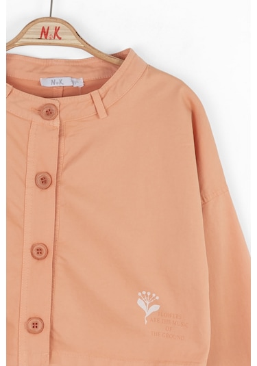 Nk Kids 38819 Kız Çocuk Coral Planet Ceket Coral