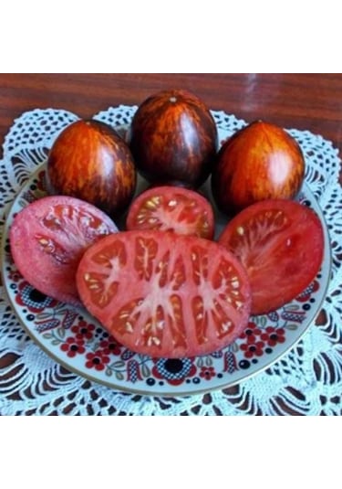 Siyah Kırmızı Gargamel Domates Tohumu 15 Tohum