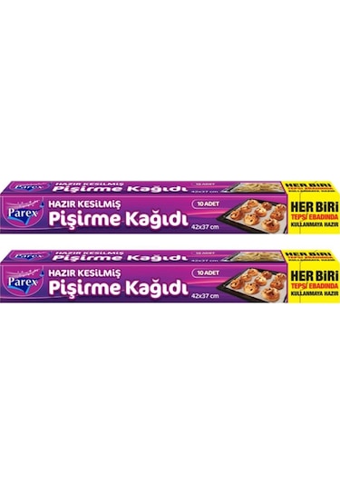 Parex 2 Adet Hazır Kesilmiş Pişirme Kağıdı