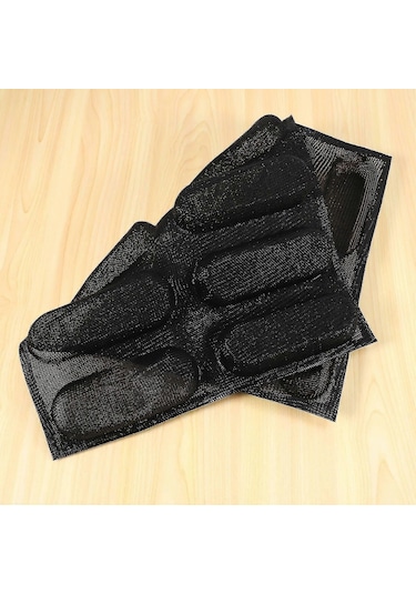 Silikon Tava-yapışmaz Delikli Fransız Ekmek Tavası Kalıpları,sosis Kalıpları, Pişirme Kaplamaları Mat Ekmek Mo Çok Renkli