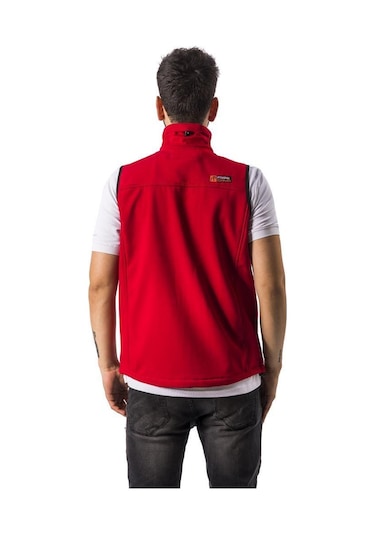 Freecamp Vest Erkek Softshell Yelek Kırmızı