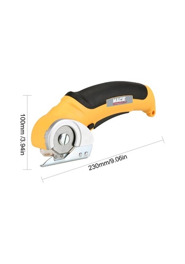 Pazly El Tipi Elektrikli Kumaş Kesici Fırça Motoru, Taşınabilir Kumaş Makinesi - Mukavva, Deri, Halı, Plastik Düzeltici Ve Budama Makası