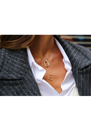 Reis T10684 Insula Necklace Altın