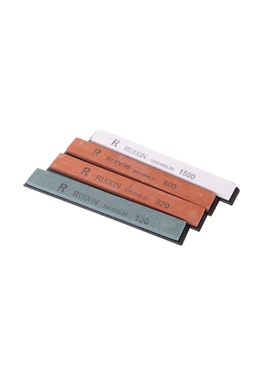 Didadodo Çoklu Boyutlu 4 Parça Korund Bıçak Ve Makas Bileme Taşı Seti