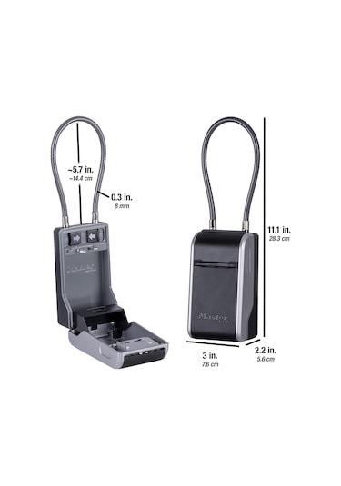 Master Lock Yüksek Kapasiteli Anahtar Kilit Kutusu, Kombinasyon K