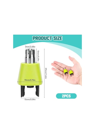 Philips Oneblade Burun Ve Kulak-ad10--o- İçin 2 Yedek Başlık, Bıçak