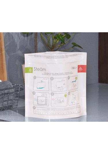 Bblüv Steäm Mikrodalga Sterilizasyon Poşeti