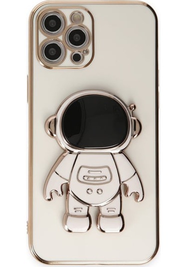 Nettech Apple Uyumlu iPhone 13 Pro Max Astronaut Seri Arka Koruma Kılıf - Siyah Siyah
