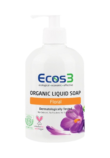 Ecos3 Floral Organik Sıvı Sabun 500 ML