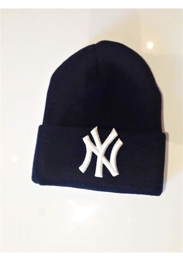 Reva Ny Baskılı Bere New York Bere