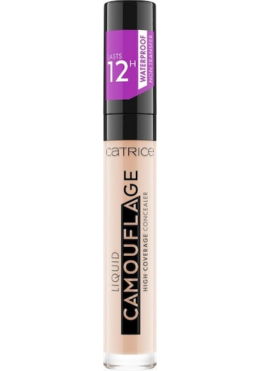 Catrice Liquid Camouflage High Coverage Concealer Suya Dayanıklı, Vegan, 5 Ml Kapatıcı 001 Fair Ivory