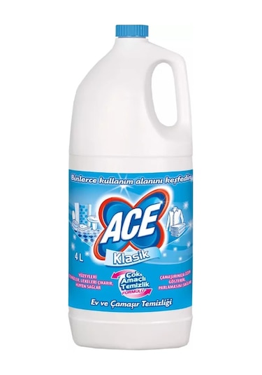 Ace Çamaşır Suyu 4 x 4 L