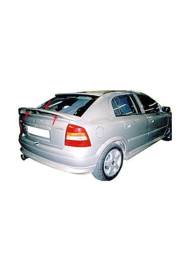 Opel Astra G HB Spoiler Bagaj Yüksek (Işıklı) Fiber 1998-2009