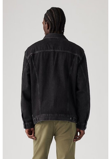 Levi's Pamuklu Relaxed Fit Kot Ceket Erkek Kot Ceket A5782-5095 Siyah
