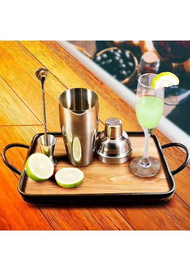 3 Parça Kokteyl Seti 750ml Avantajlı Shaker Paketi