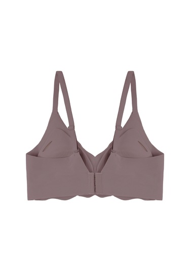 Balensiz Lazer Dikişsiz Görünmez Çıkarılabilir Pedli Sütyen Toprak